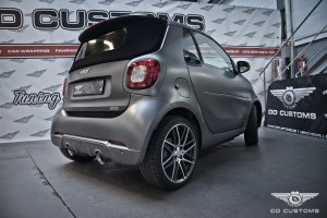 Custom Auspuff Smart fortwo brabus 453