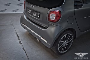 Custom Auspuff Smart fortwo brabus 453