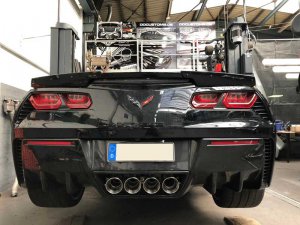 Klappenauspuff für Corvett C7 Callaway