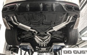Mercedes S-Klasse S63 AMG Klappenauspuff